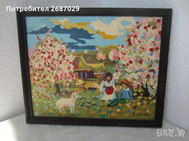 Пролет лято есен зима - 4 бр картини, снимка 2 - Картини - 31103627