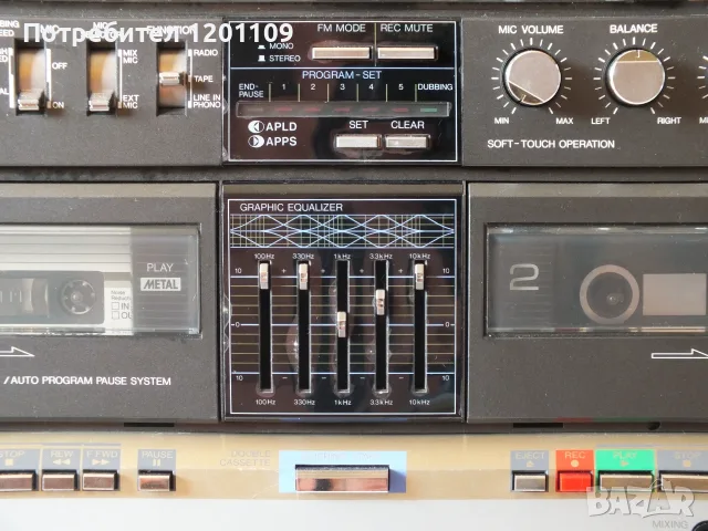 Продавам SHARP GF-700Z, снимка 7 - Радиокасетофони, транзистори - 56011637