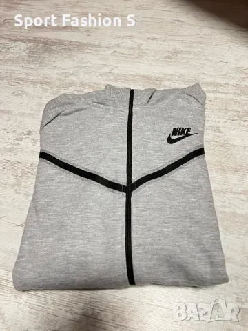 Мъжки екип Nike Tech Fleece Grey, снимка 2 - Спортни дрехи, екипи - 49703955