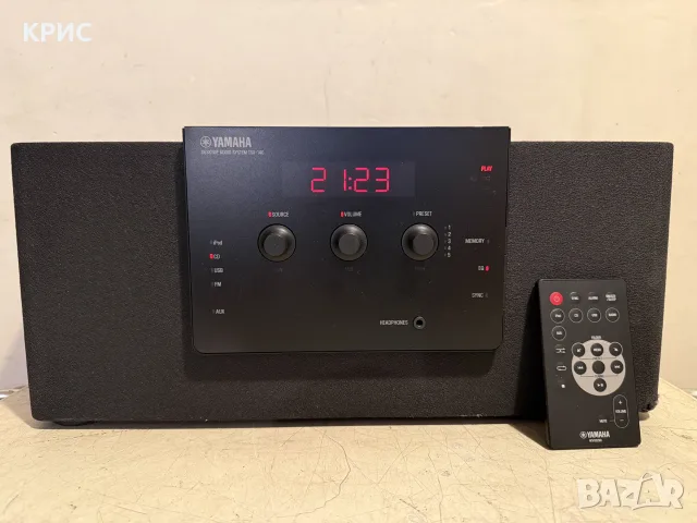 Yamaha TSX-140 Desktop Audio System CD Radio USB iPod AUX, снимка 2 - Аудиосистеми - 56238485