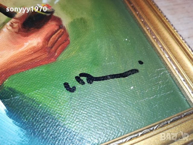 SMOKERS-ENGLAND-КАРТИНИ ОТ АНГЛИЯ-235лв ЗА 1бр-МАСЛЕНИ БОИ 2211211619, снимка 12 - Антикварни и старинни предмети - 34891343