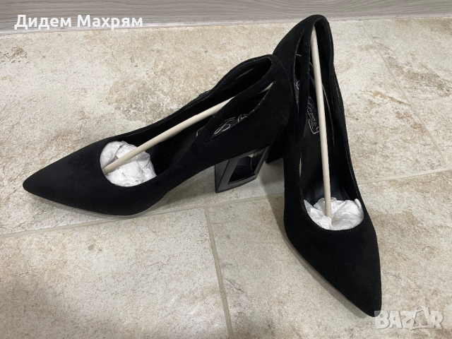 Страхотни обувки на ток, снимка 2 - Дамски обувки на ток - 44641467