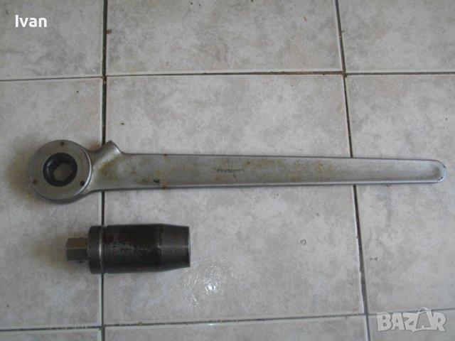 50см-3/4 Камионаджийски Тресчотъчен Ключ-STAHLWILLE 870/Торс 13,5 см BELZER-VANADIUM-EXTRA-GERMANY, снимка 9 - Други инструменти - 40225147