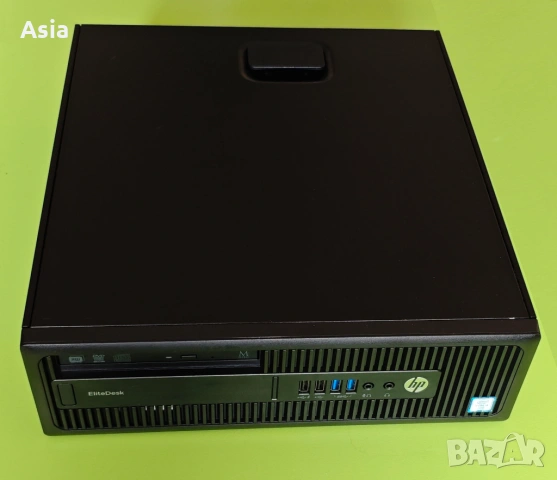 Продавам компютър HP EliteDesk 800 G2 SFF /i5-6500/16GB DDR4/SSD 256GB +1TB HDD