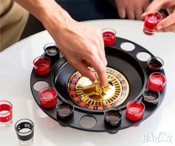 Drinking roulette set. Рулетка, снимка 4 - Настолни игри - 38724942