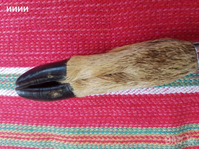 Ловен нож копито елен, снимка 5 - Ножове - 51781779