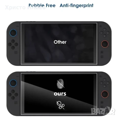 Скрийн протектор Стъклен протектор за Nintendo Switch﻿ 2 / Oled, снимка 8 - Други игри и конзоли - 50535965