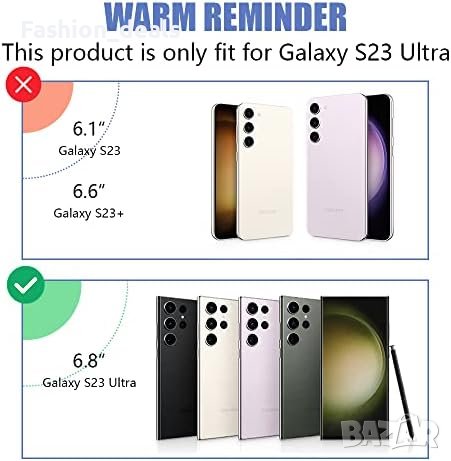 Нов 6000mAh Калъф с Батерия за Galaxy S23 Ultra Енергия Защита, снимка 5 - Калъфи, кейсове - 42681956