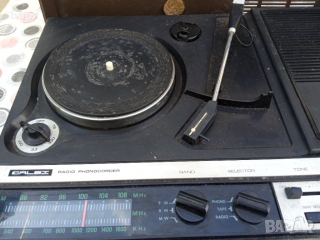 CALEX Radio Phonocorder, снимка 7 - Радиокасетофони, транзистори - 38809228