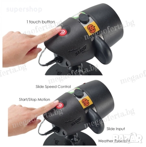 Детски Коледен Проектор Лазер 48 Сменяеми Картинки Коледа Рожден Ден, снимка 6 - Други - 52424347