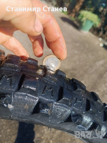 Предна гума 80/100-21 Michelin StarCross5 Medium, снимка 3 - Гуми и джанти - 52353862