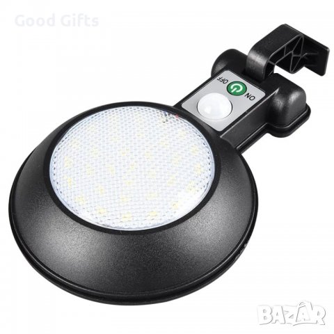 Улична соларна лампа със сензор за движение , 32LED, снимка 4 - Соларни лампи - 38119538