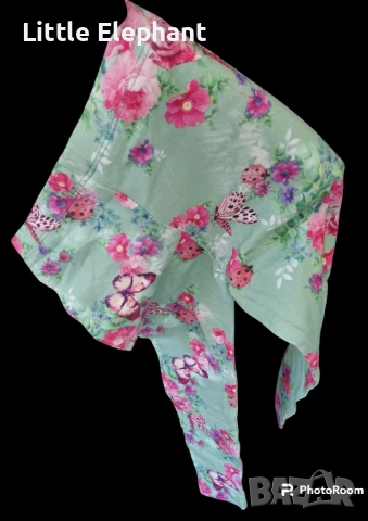 Клинче за 3-4 год мом фото принт пеперуди и цветя,колекция"Flowers",Англия/нов