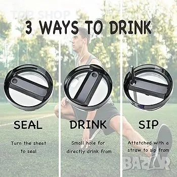 Термос чаша с вакуумна изолация от неръждаема стомана 40 унции, чаша за пътуване, снимка 5 - Чаши - 48735236