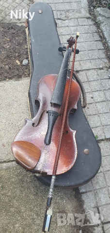 Стара цигулка Кремона , снимка 1 - Струнни инструменти - 44731879