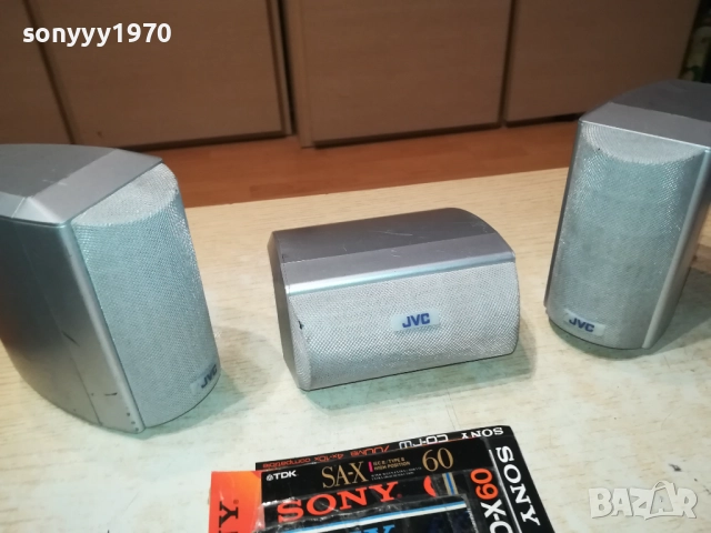 JVC X3-ЦЕНТЪР И ДВЕ КОЛОНИ-ВНОС SWISS 2408250716, снимка 9 - Тонколони - 51469548