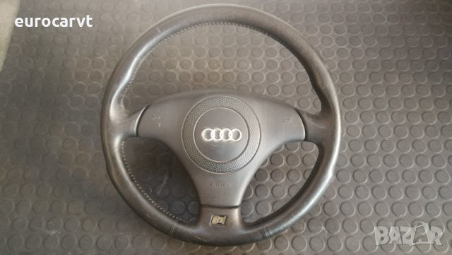 кожен волан с airbag за Audi S-LINE - 4B0124A, снимка 1 - Части - 35007407