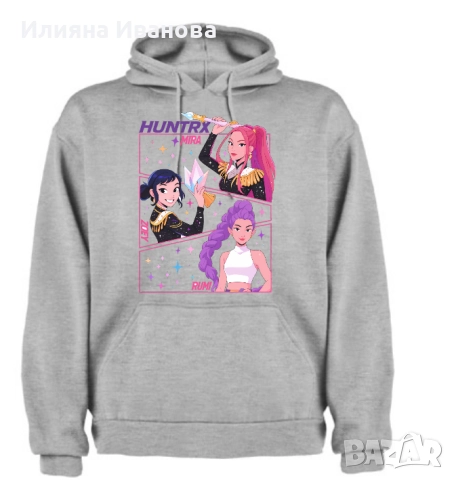 Тениска, ватирана блуза - KPop Demon Hunters, снимка 9 - Детски тениски и потници - 51521646