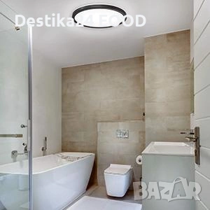 LED плафон за таван 18W Artbrite IP44 Ø29.5см, снимка 12 - Лед осветление - 53154095
