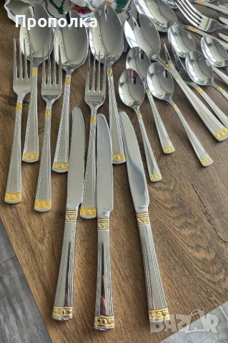 Велеколепни Прибори 18/10 BergHoff, Висок клас -27бр., снимка 3 - Прибори за хранене, готвене и сервиране - 53279522