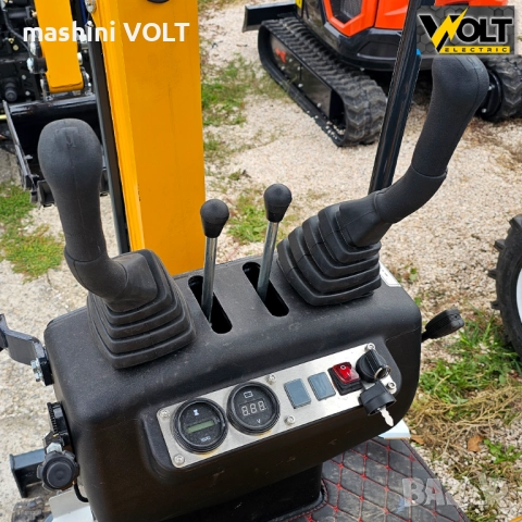 Мини багер NT-E10 1 тон, с чупеща стрела, снимка 3 - Индустриална техника - 52128947