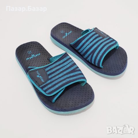 MatStar Детски Чехли Джапанки Велкро Като Нови 28-29 18см, снимка 2 - Детски джапанки - 42652302