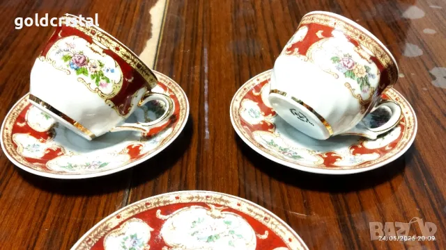 Стар български порцелан чаши за кафе, снимка 3 - Антикварни и старинни предмети - 36163648