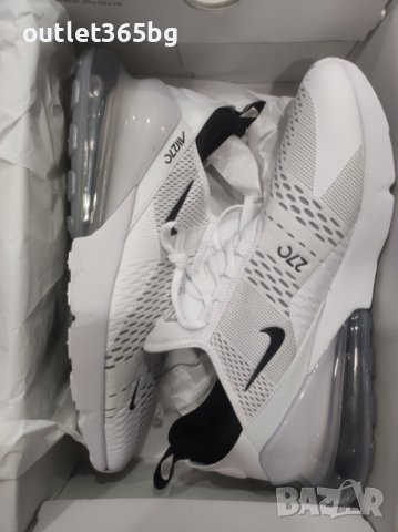 Nike - Air Max 270 AH8050 100 номер 48.5 мъжки бели Оригинал Код 9524, снимка 2 - Маратонки - 42363887