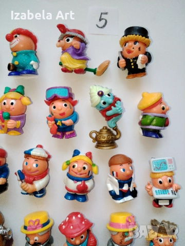 45бр фигури Kinder ФРАНЦУЗИТЕ/стари Киндер играчки от шоколадови яйца , снимка 3 - Колекции - 52022100