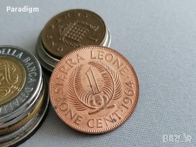 Монета - Сиера Леоне - 1 цент | 1964г.