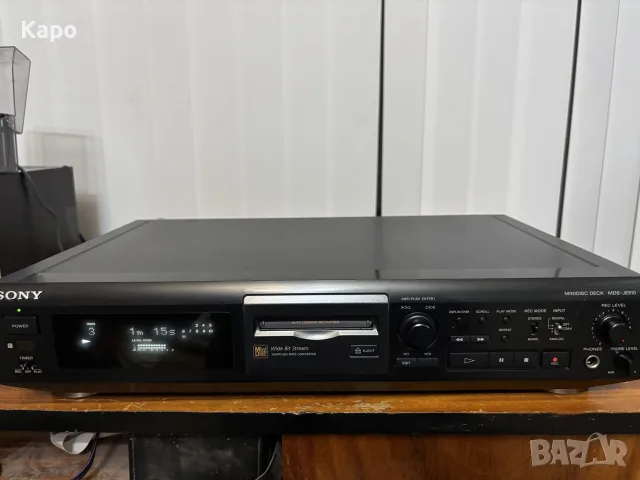 SONY MDS-JE510 Minidisc deck
