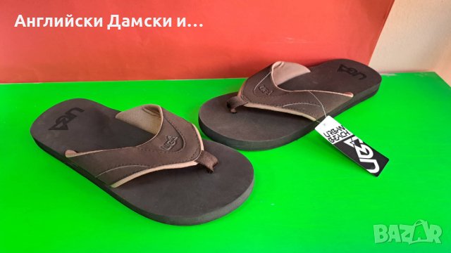 Английски мъжки чехли-URBAN BEACH