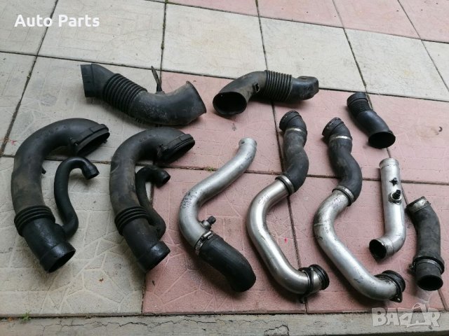 Маркучи Турбо BMW E60 E61 E63 E64 E65 E90 E91 E92 E93 БМВ Турбо пътища Турбо път Тръба кулер , снимка 3 - Части - 37182019