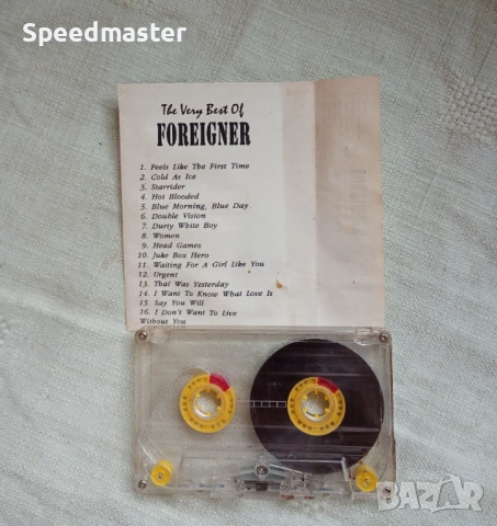 The Very Best of Foreigner, снимка 2 - Аудио касети - 54031714