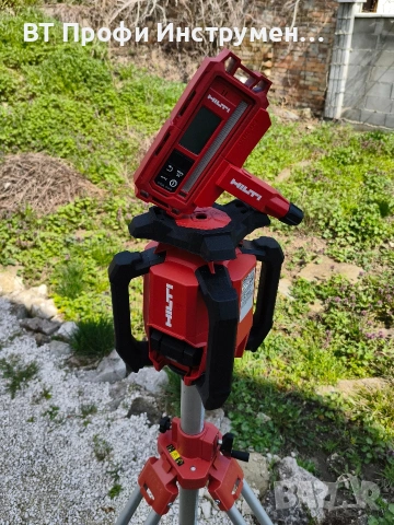 Hilti PR 40 - 22 / Nuron - Ротационен лазерен нивелир + Тринога, снимка 2 - Други инструменти - 54097801