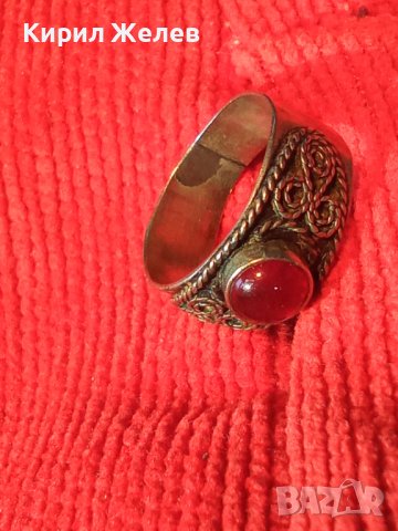 ПОСРЕБРЕН или СРЕБЪРЕН с ФИЛИГРАННИ ОРНАМЕНТИ СТАРИНЕН СКЪПОЦЕНЕН ПРЪСТЕН 2173, снимка 11 - Антикварни и старинни предмети - 33867180