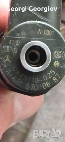 Дюзи за мерцедес Спринтер.Номера 0445110025, снимка 2 - Части - 53939842