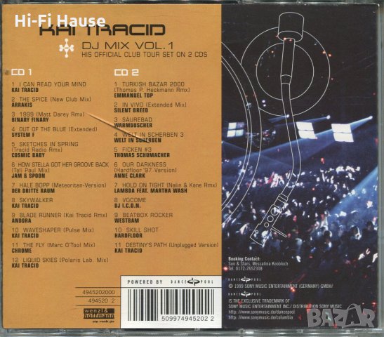 Kai Tracid-Dj Mix vol.1-2 cd, снимка 2 - CD дискове - 34515143