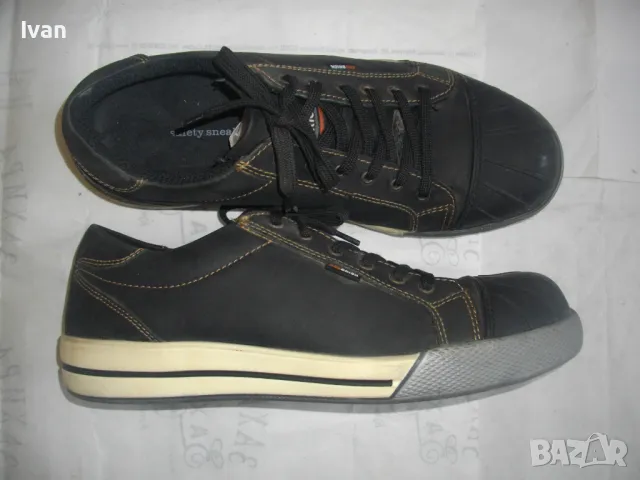 №47 НОВИ МЪЖКИ МАРАТОНКИ РАБОТНИ ОБУВКИ С ТВЪРДО БОМБЕ ОРИГИНАЛНИ ПОРТУГАЛСКИ RED BRICK