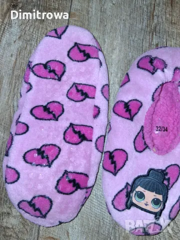 намалена цена 12 лв н.32/34 LOL SURPRISE  Домашни пантофи