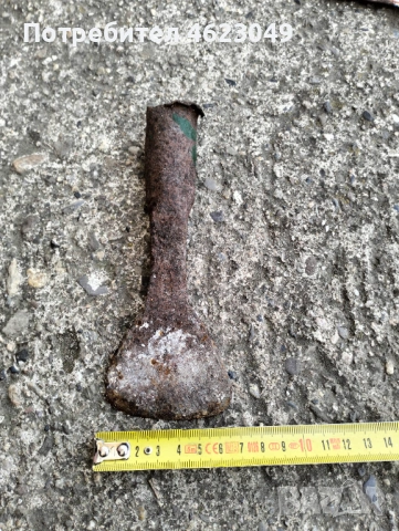 Стара огрибка стъргалка, снимка 3 - Антикварни и старинни предмети - 54227508