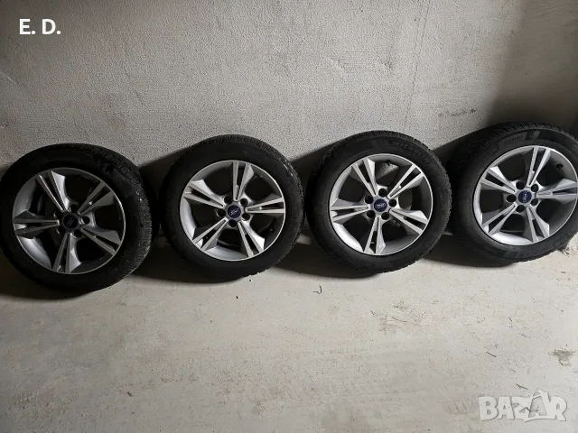 Джанти + гуми за Ford / Volvo 4бр. Със СЕНЗОР 5 x 108 16 inch, снимка 4 - Гуми и джанти - 56164365