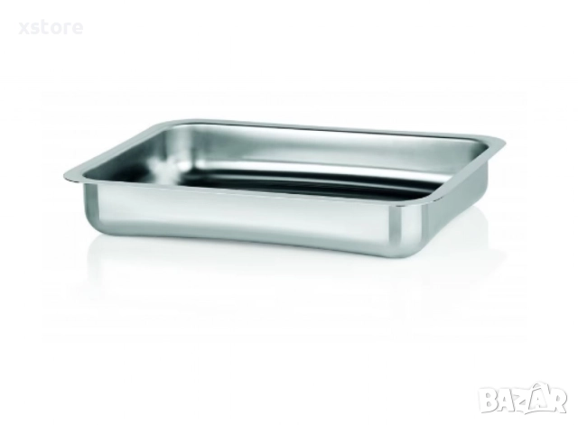 Правоъгълна тава Bohmann 30/32/36 см от неръждаема стомана