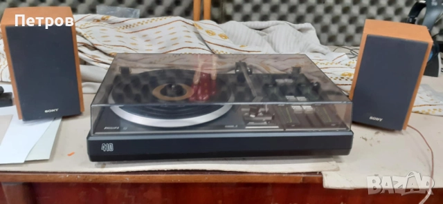 Грамофон Philips 410, снимка 7 - Грамофони - 52836090