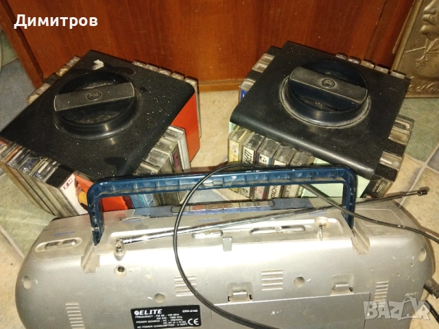 Ретро касети със касетофон, снимка 3 - Антикварни и старинни предмети - 54267195