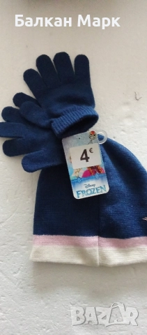 🧤🎀 Оригинални зимни детски комплекти Disney Frozen и Paw Patrol – шапка + ръкавици 🎀🧤, снимка 5 - Шапки, шалове и ръкавици - 52087430
