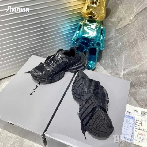 Balenciaga 3XL ЧЕРНИ ❗️Промоция❗️, снимка 4 - Маратонки - 52951718