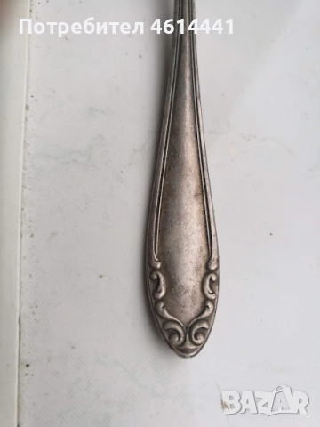 Сребърна лъжичка ока 90 немска, снимка 5 - Антикварни и старинни предмети - 52097187