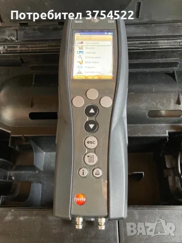 Testo 324 Тестер за налягане и утечки 