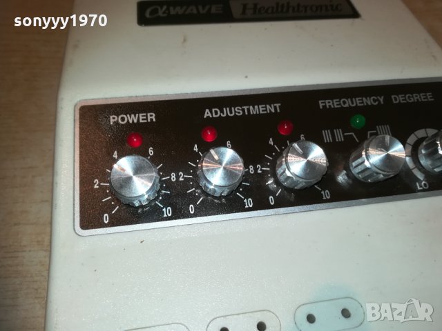 ALFA-WAVE HEALTHTRONIC-MUSCLE STIMULATOR-FRANCE, снимка 2 - Медицинска апаратура - 30218695